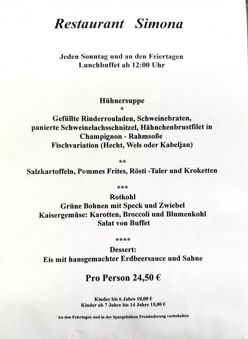 Lunch Buffet