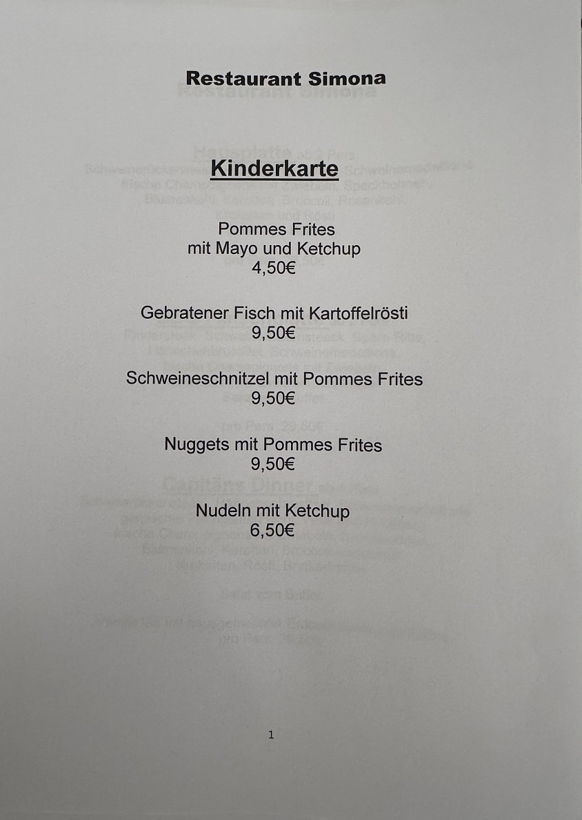 Kinder Karte