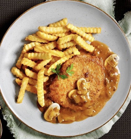 Schnitzel Teller